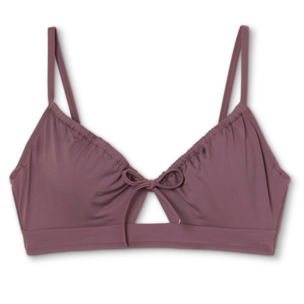 Tie-Front Bikini Top 34C - Shade & Shore